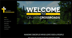Desktop Screenshot of calvarycrossroads.org